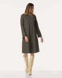 Dress | Bonded Travel | Binko | Olive Night