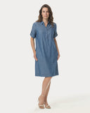Dress | Cotton | Reona | chambray
