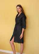 Dress | Linen | Lomitsy | Black linen
