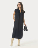 Dress | Regular Travel | Ginoka | Black-Blue