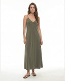 Dress | Regular Travel | Taran | Dusky Green
