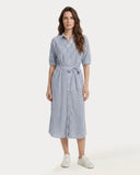 Dress | Regular Travel Stripe | Ywa Dessin | Avio Stripe