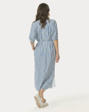 Dress | Regular Travel Stripe | Ywa Dessin | Avio Stripe