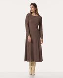 Dress | Recycled Regular Travel | Tami Long Sleeve | Cacao