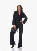 Blazer | Bonded Travel | Airi | Black-Blue