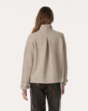 Jacket | Wool | Satono | Naturel Herringbone