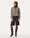 Jacke | Piqué-Travelqualität | Ayuna | black check