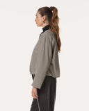 Jacke | Piqué-Travelqualität | Ayuna | black check