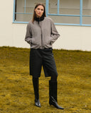 Jacke | Piqué-Travelqualität | Ayuna | black check