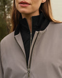 Jacke | Piqué-Travelqualität | Ayuna | black check