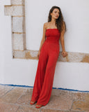 Jumpsuit | Light-Travelqualität | Ryn | Poppy Red