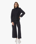 Pants | Comfort Travel | Koyuki | Black-Blue