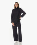 Pants | Comfort Travel | Koyuki | Black-Blue