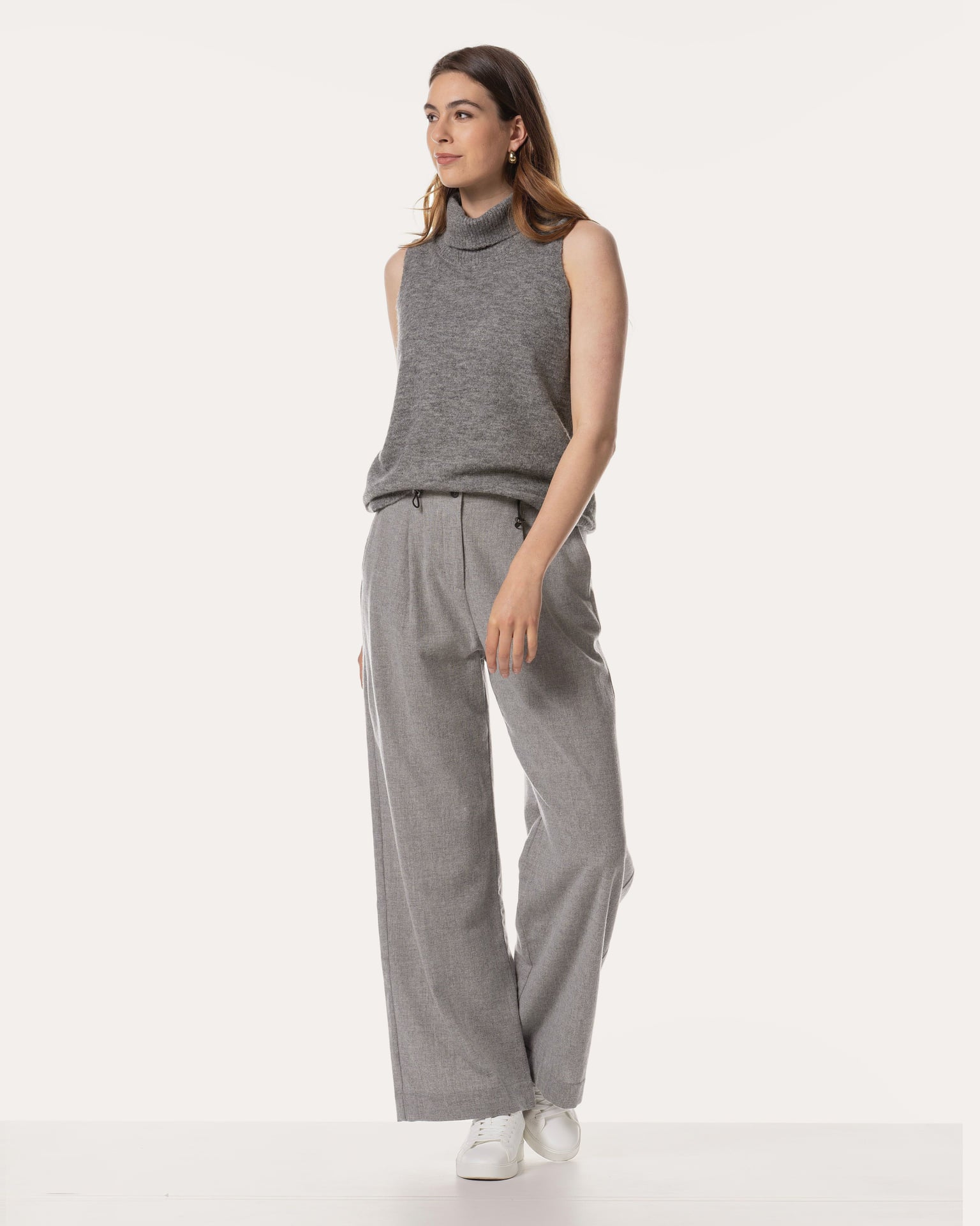 Pants | Flanel Wool | Suco | Pearl Grey | Japan TKY – JapanTKY