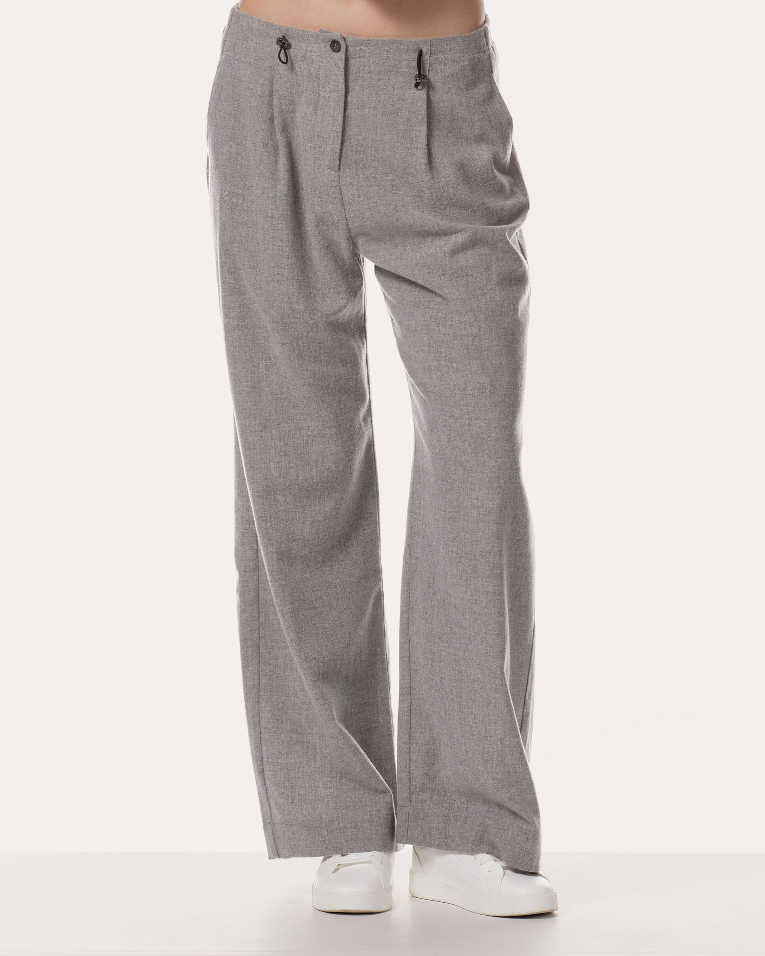Pants | Flanel Wool | Suco | Pearl Grey | Japan TKY – JapanTKY