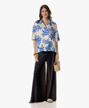 Broek | Light Travel | Kuzi | Black-Blue
