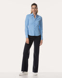Pants | Bonded Travel | Gujo | Black-Blue