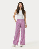 Pants | Regular Travel Stripe | Kona Long Dessin | Cyclam Stripe