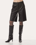 Short | Vegan Leather | Kaori | Black