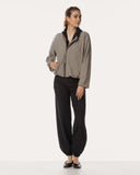 Pants | Fleece Travel | Saeko | Deep Black
