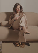 Blazer | Heavy Satin Stretch | Rokuro | Champagne