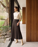 Skirt | Recycled Regular Travel | Zunari | Brown