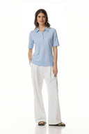 Top | Regular Travel | Hyn | Cashmere Blue