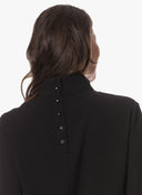 Tops | Crêpe | Sumire | Deep Black