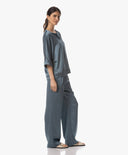 Top | Satin Polyester | Omika | Shark satin