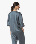 Top | Satin Polyester | Omika | Shark satin